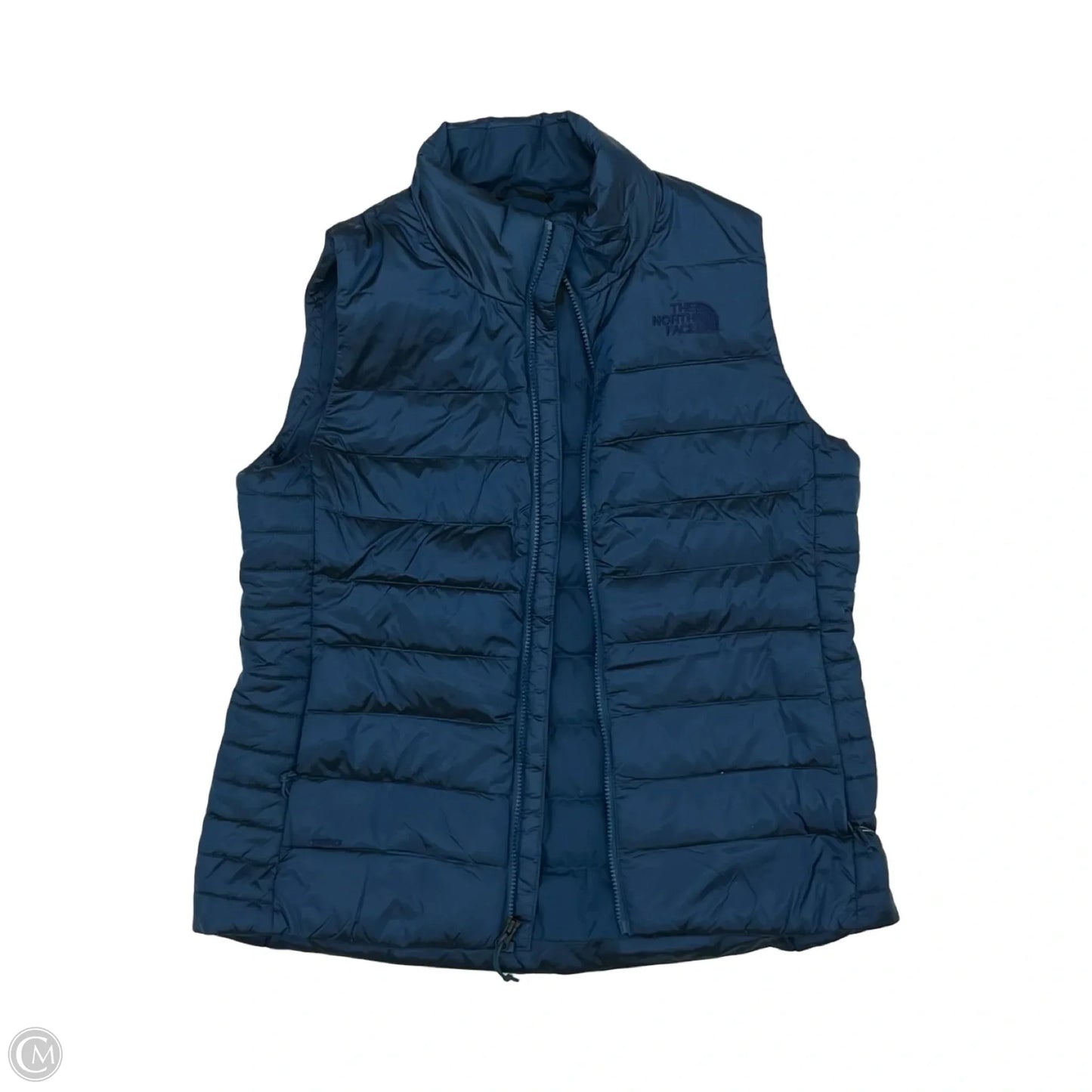 Vest Puffer & Quilted By The North Face In Blue, Size: L