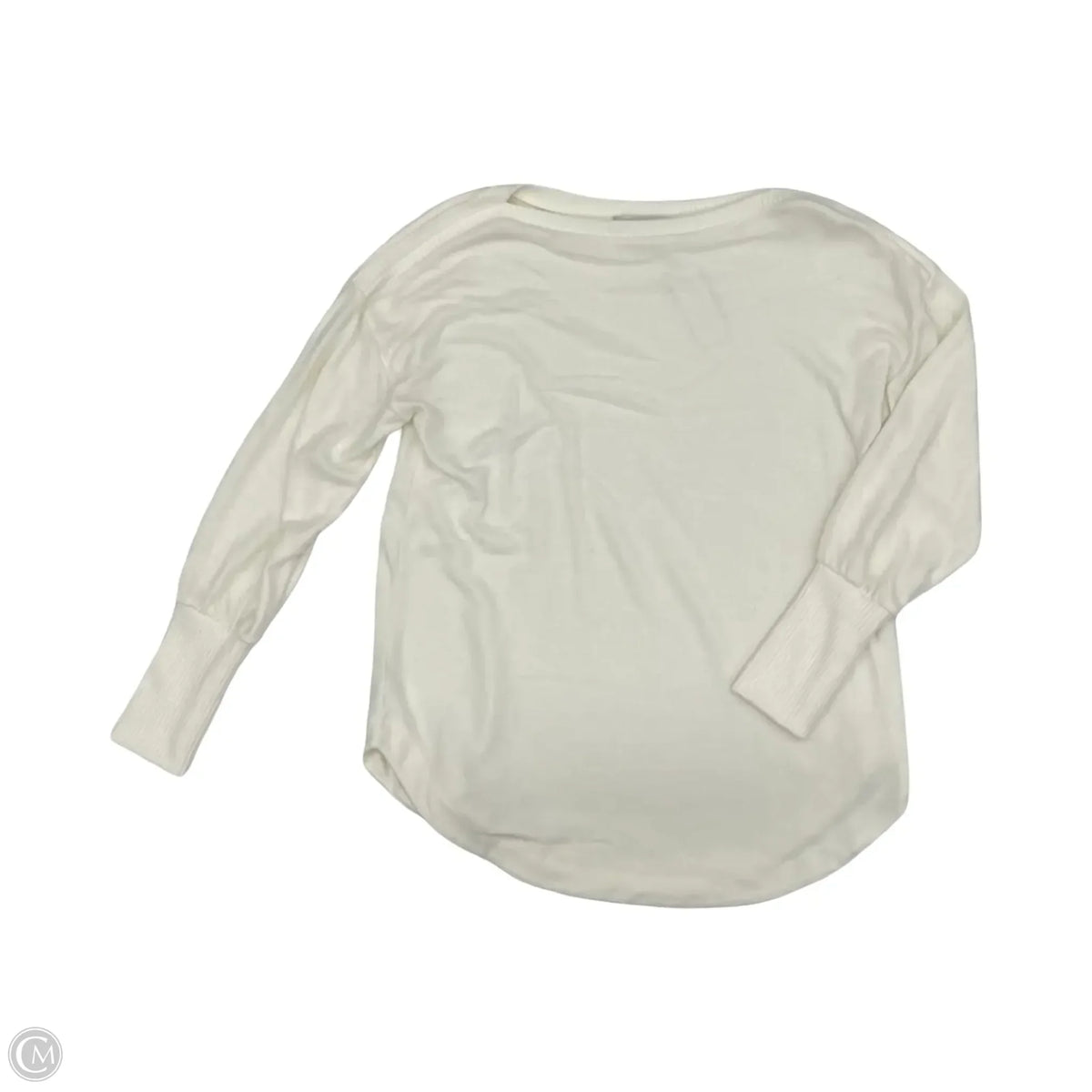 Sweater By Loft In Cream, Size: M