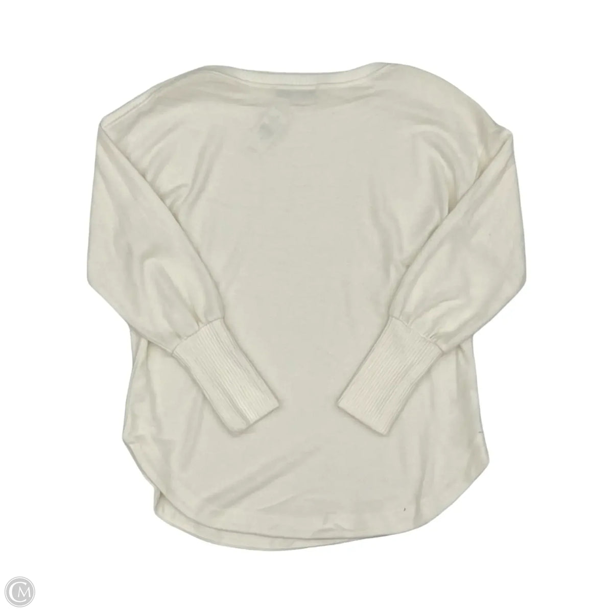 Sweater By Loft In Cream, Size: M