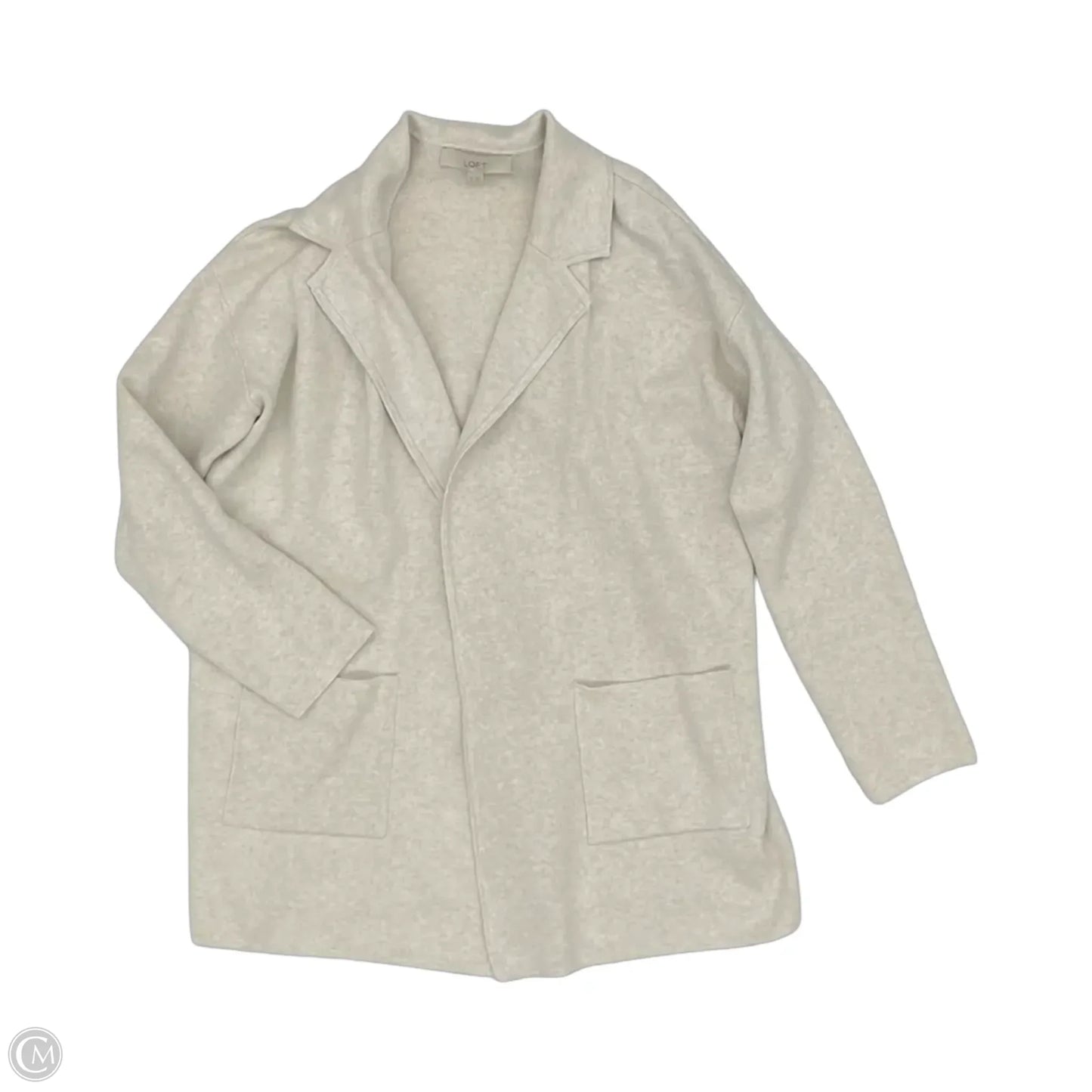 Blazer By Loft In Cream, Size: M