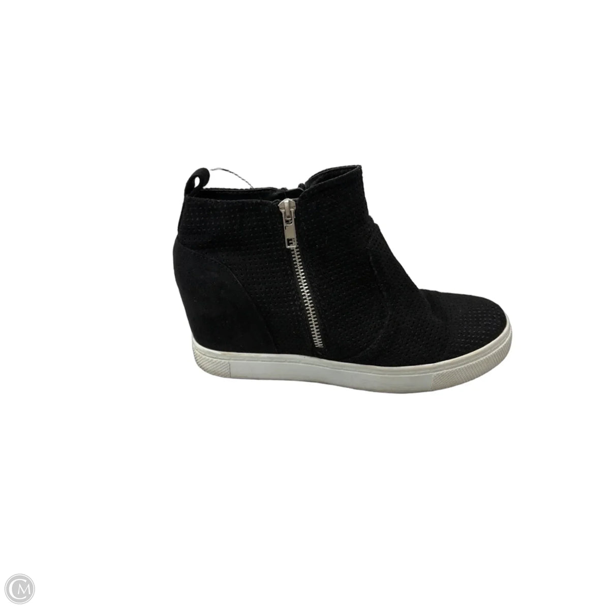 Boots Ankle Flats By Brash In Black, Size: 8.5
