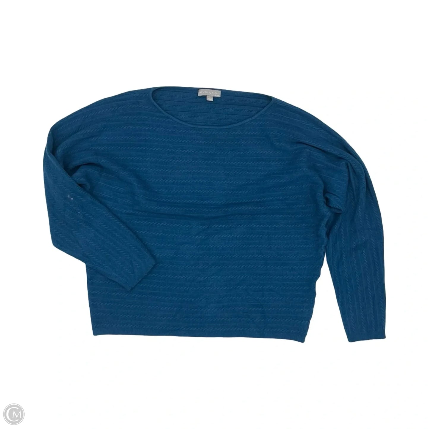 Sweater By Clothes Mentor In Blue, Size: L