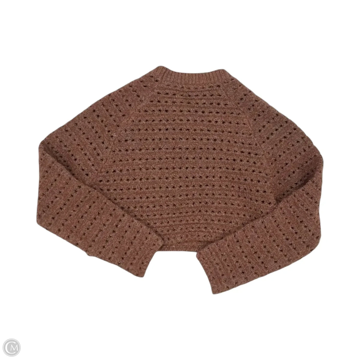 Sweater By Self Contrast In Brown, Size: M