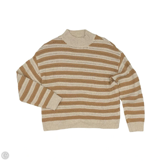 Sweater By Time And Tru In Brown, Size: L
