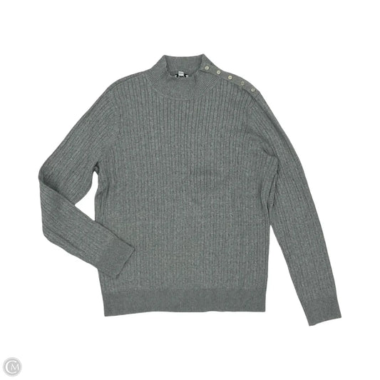 Sweater By Kim Rogers In Grey, Size: Xl