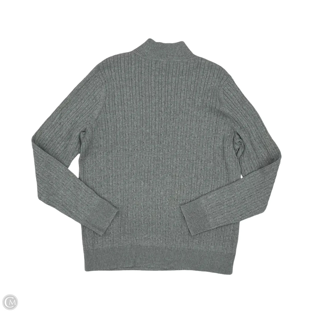 Sweater By Kim Rogers In Grey, Size: Xl