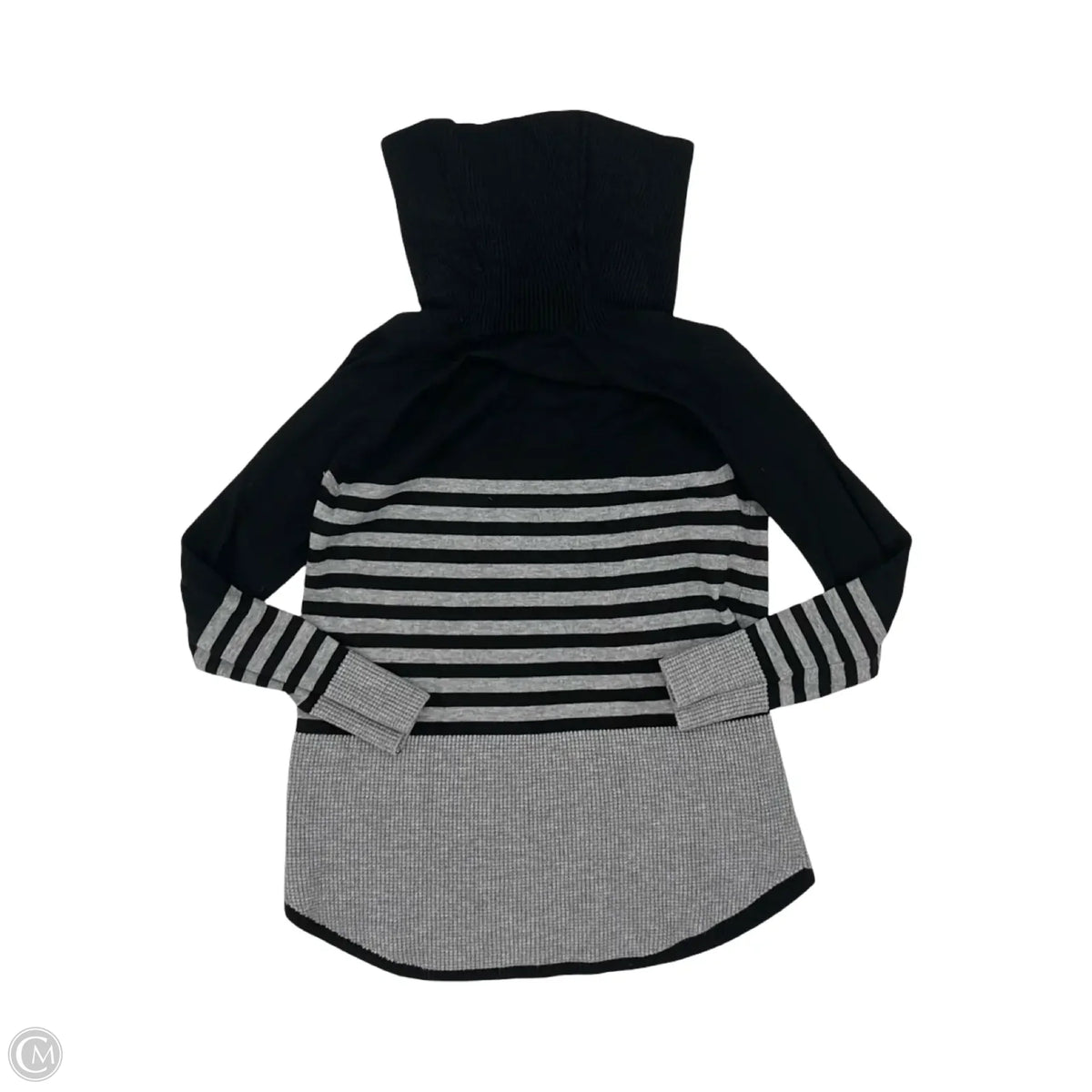 Sweater By Cyrus In Black & Grey, Size: M