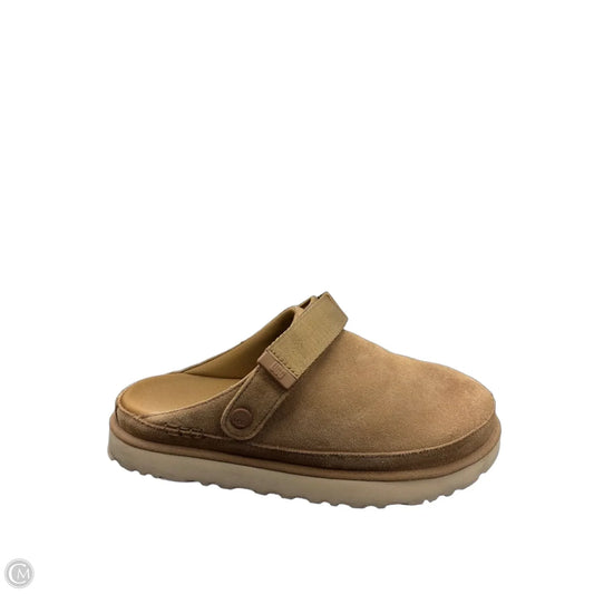 Shoes Designer By Ugg In Tan, Size: 12