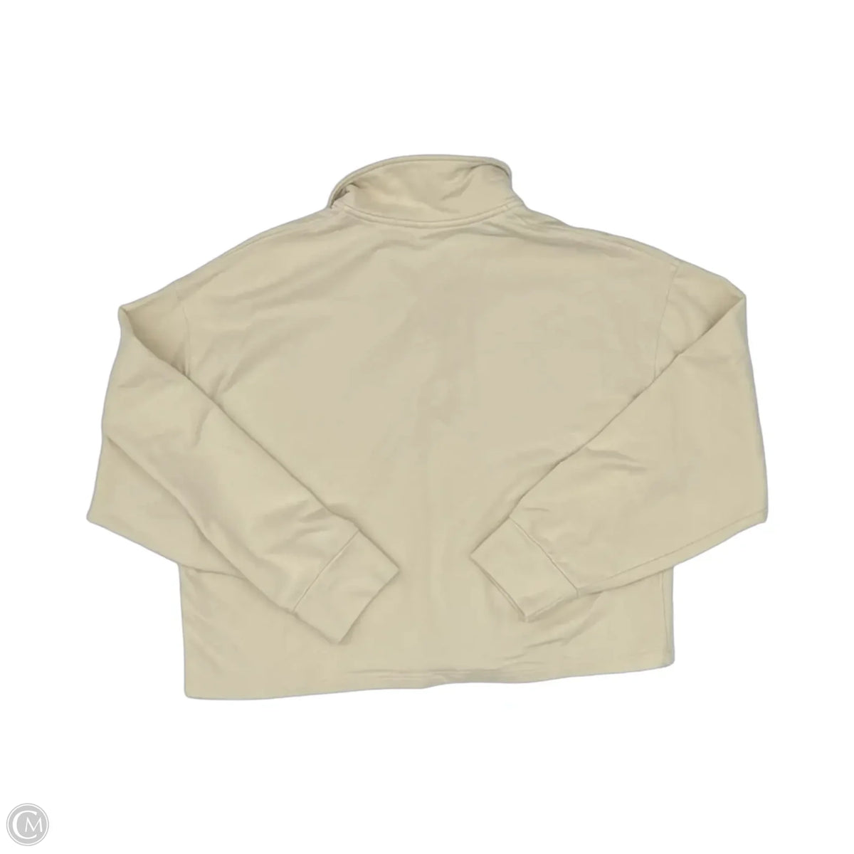 Sweatshirt Collar By Glyder In Tan, Size: M