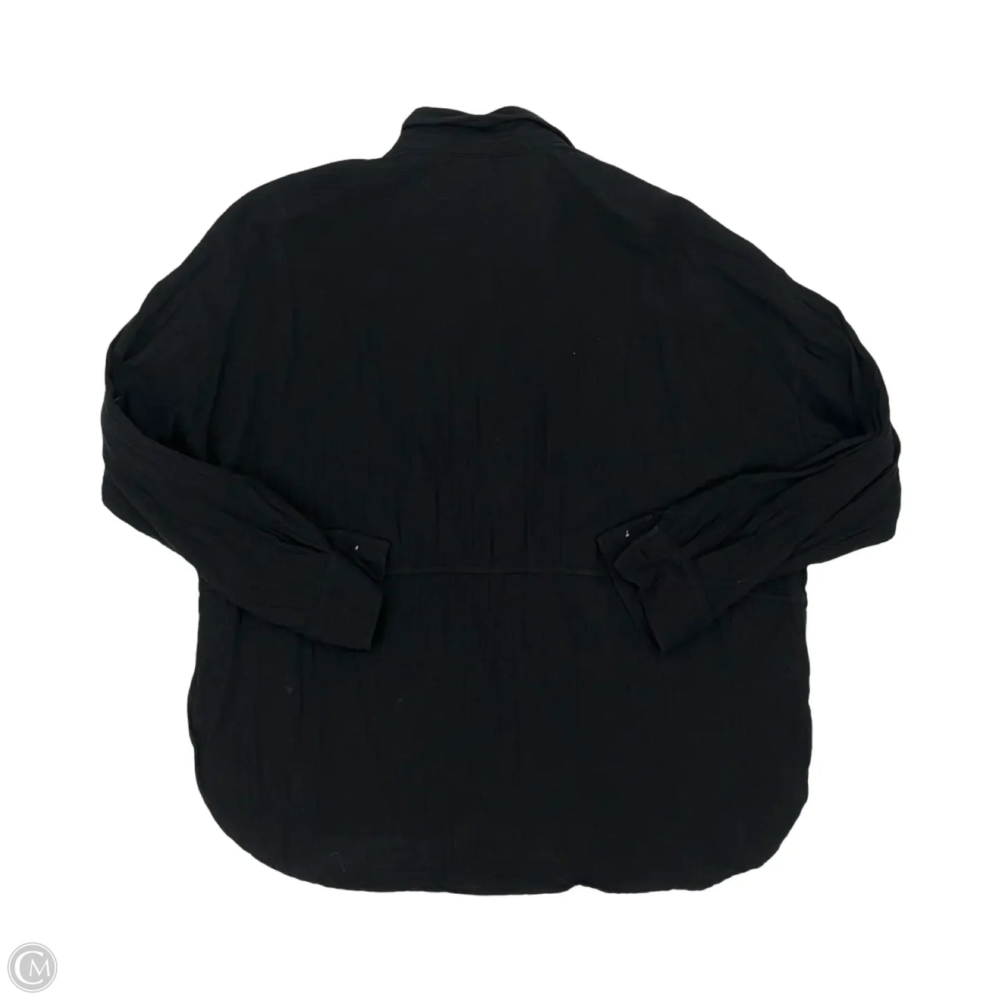 Top Long Sleeve By Lou And Grey In Black, Size: Xl