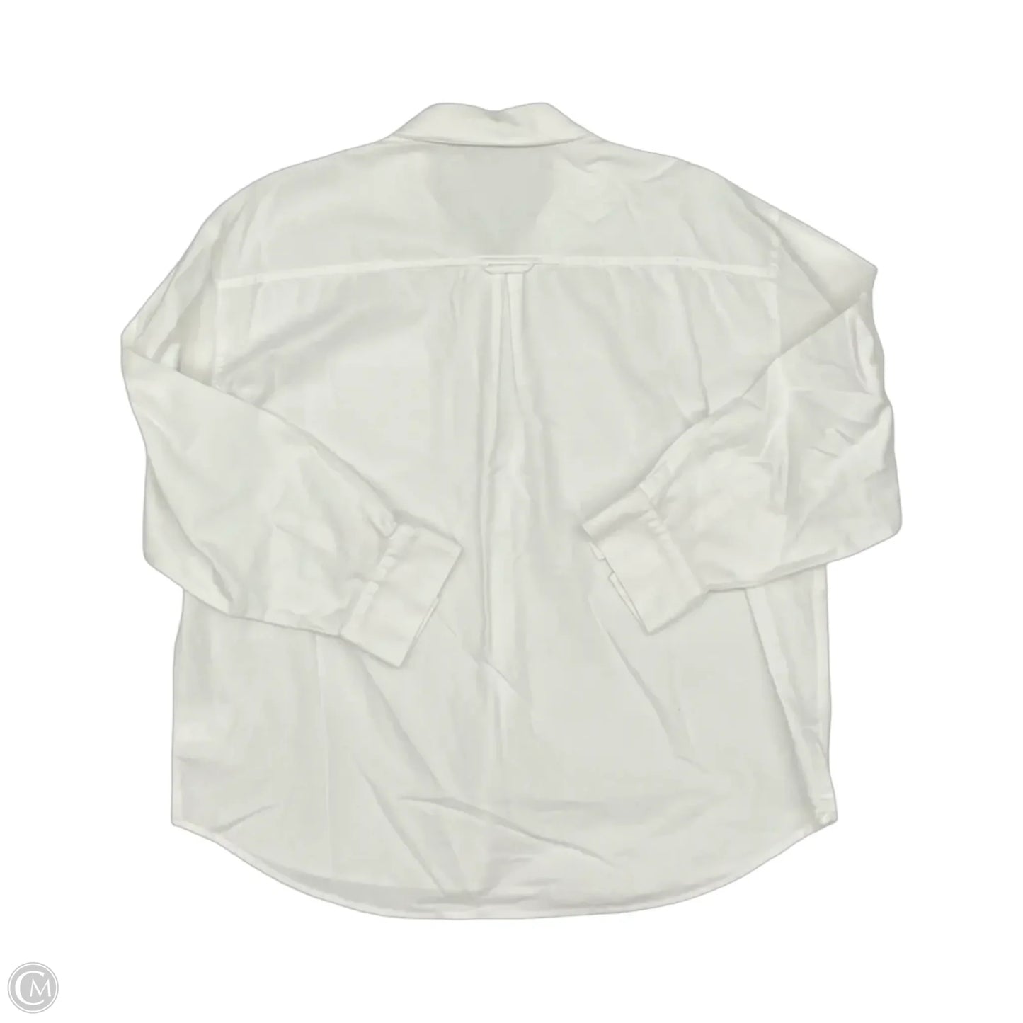 Top Long Sleeve By Old Navy In White, Size: M