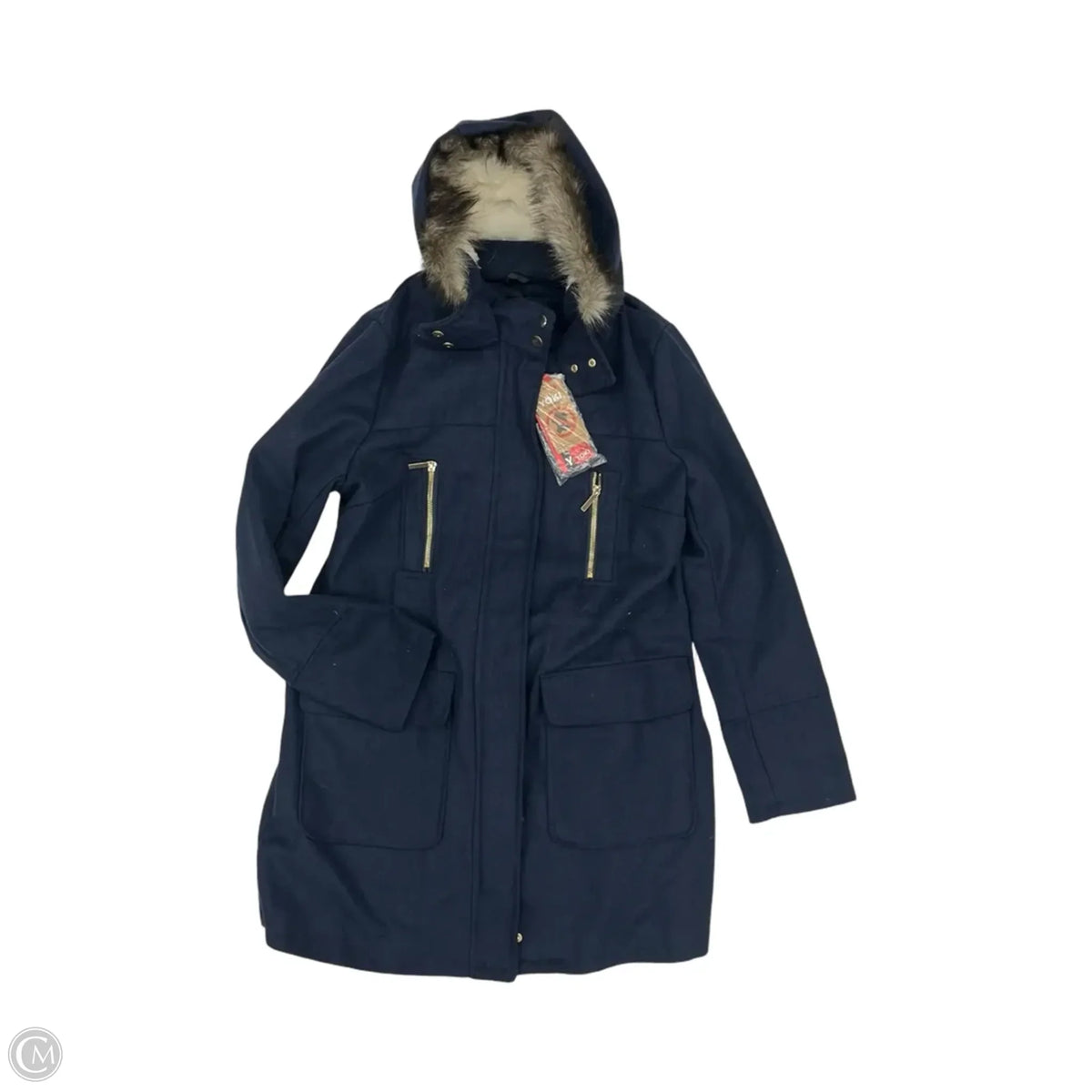 Coat Other By Yoki In Navy, Size: Xl