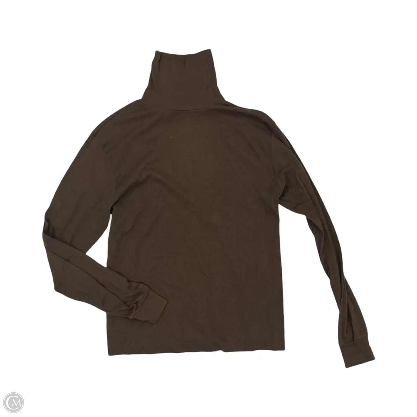Top Long Sleeve By Clothes Mentor In Brown, Size: L