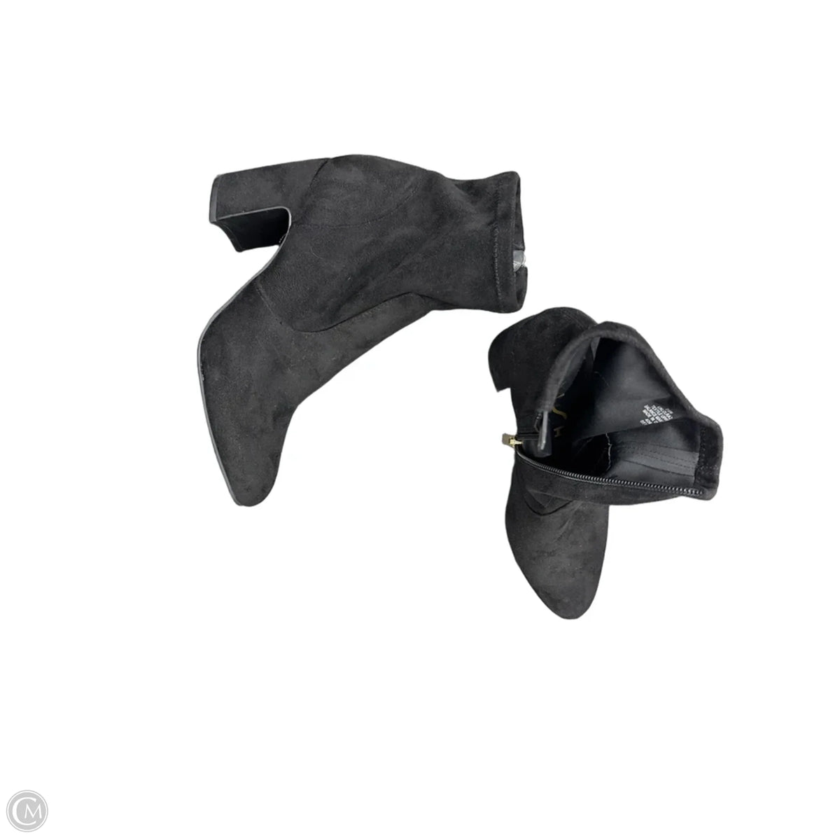 Boots Ankle Heels By Unisa In Black, Size: 7.5