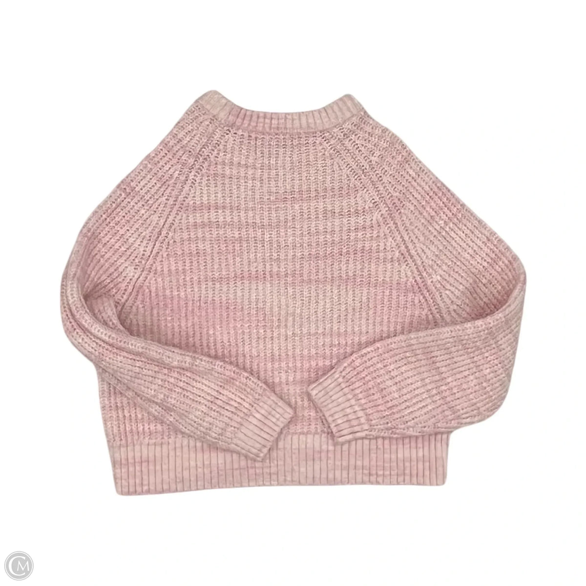 Sweater By Old Navy In Pink & White, Size: Xs