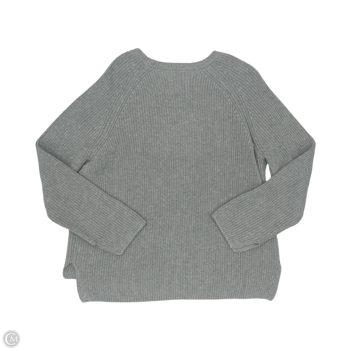 Sweater By Clothes Mentor In Grey, Size: L