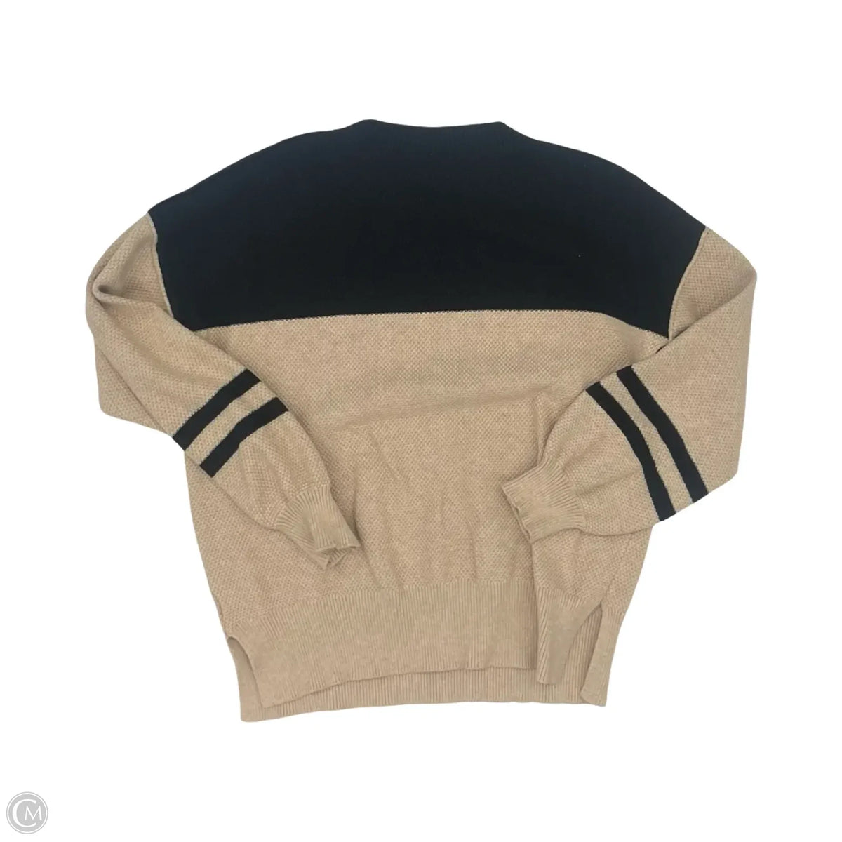 Sweater By Cme In Black & Tan, Size: S