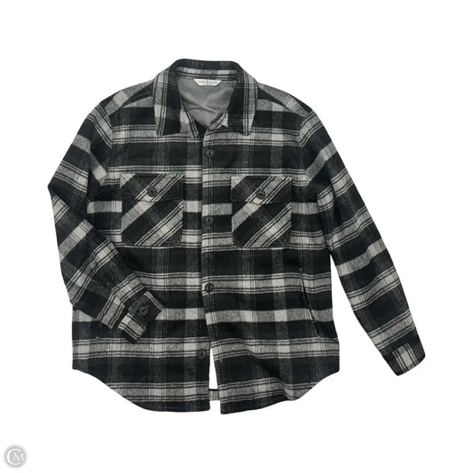 Jacket Other By Clothes Mentor In Black & Grey, Size: L