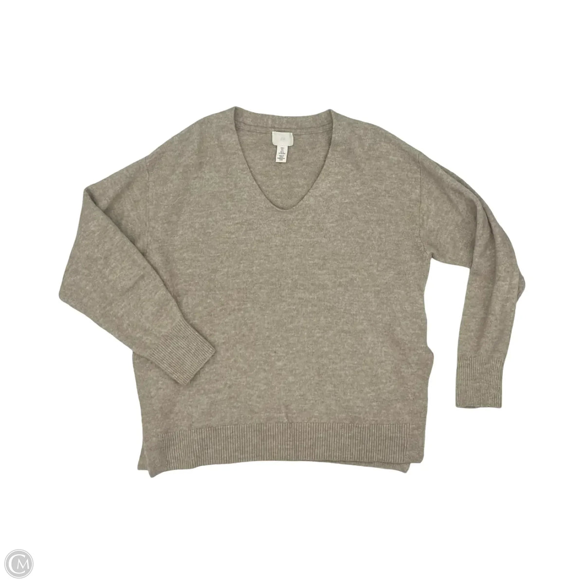 Sweater By H&m In Tan, Size: S