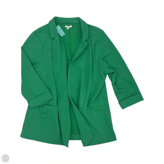 Blazer By Maurices In Green, Size: 1x