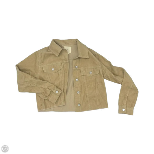 Jacket Other By Tgla In Tan, Size: S