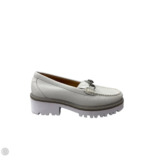 Shoes Heels Block By Johnston & Murphy In White, Size: 8.5
