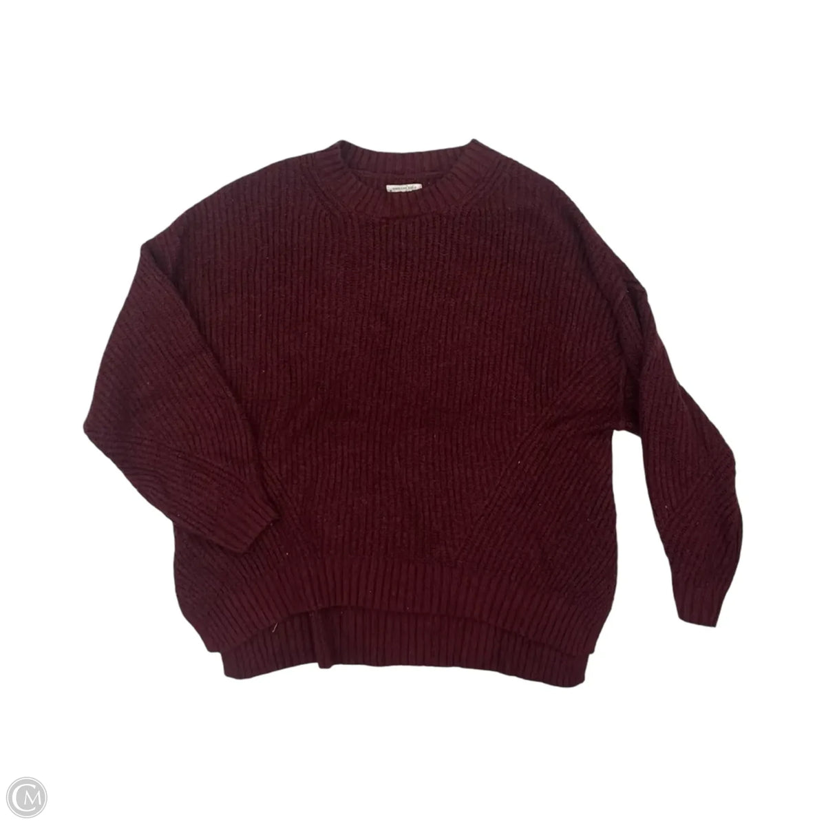 Sweater By American Eagle In Red, Size: Xl