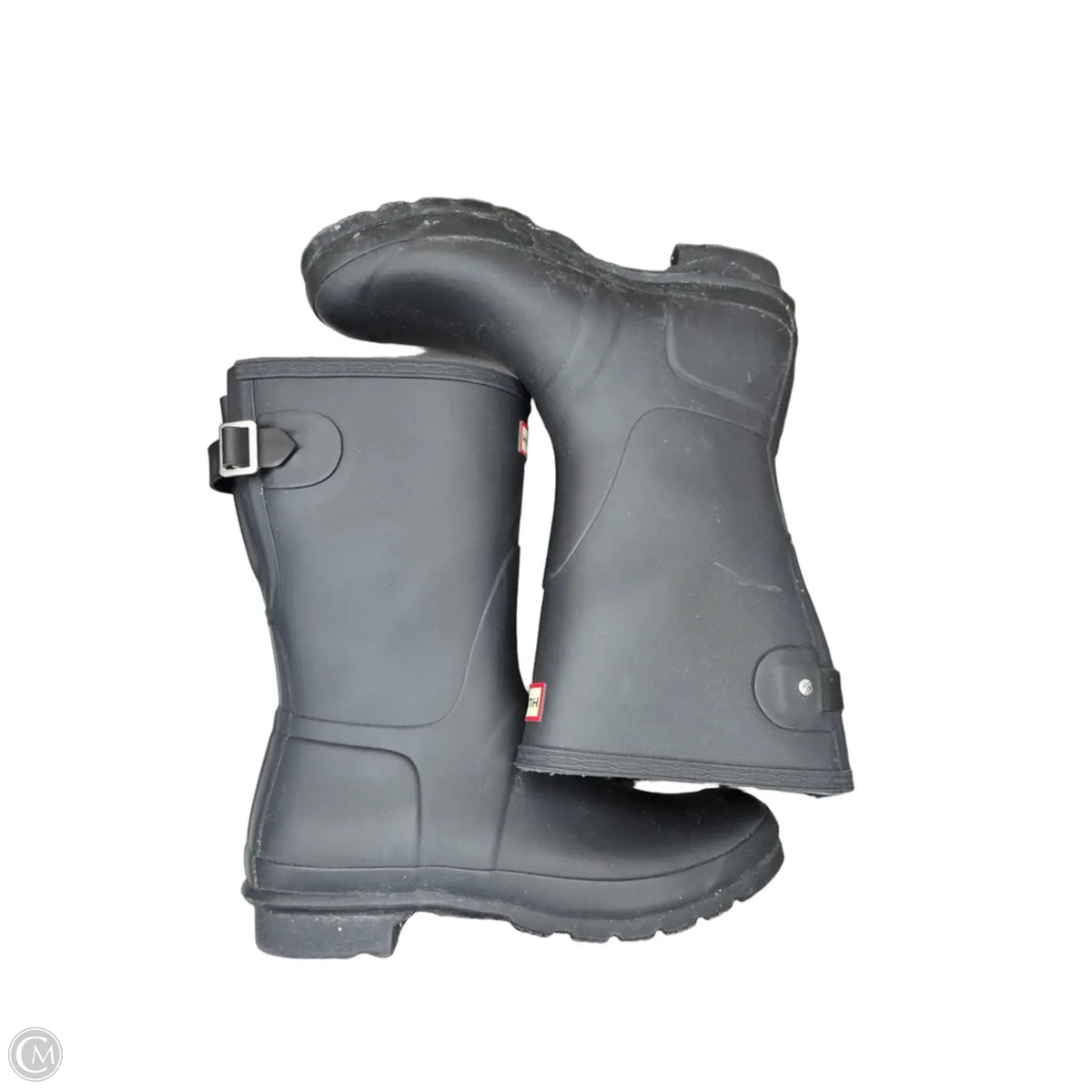 Boots Designer By Hunter In Black, Size: 9