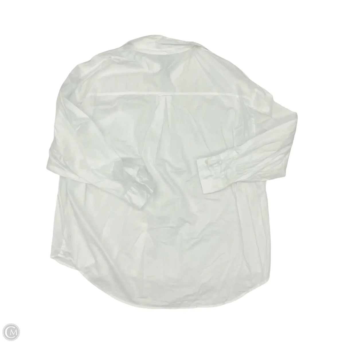 Top Long Sleeve Basic By Old Navy In White, Size: Xl