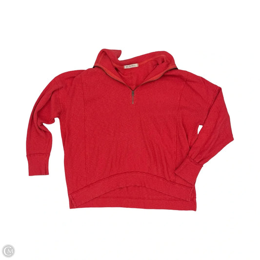 Top Long Sleeve By We The Free In Red, Size: S