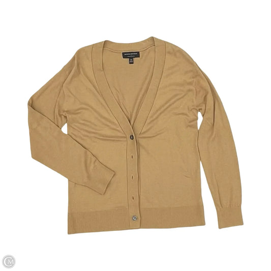 Sweater Cardigan By Banana Republic In Tan, Size: Xs