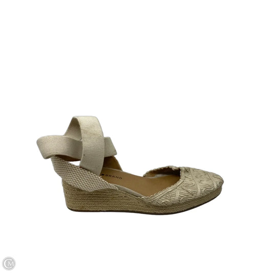 Shoes Heels Platform By Lucky Brand In Tan, Size: 9