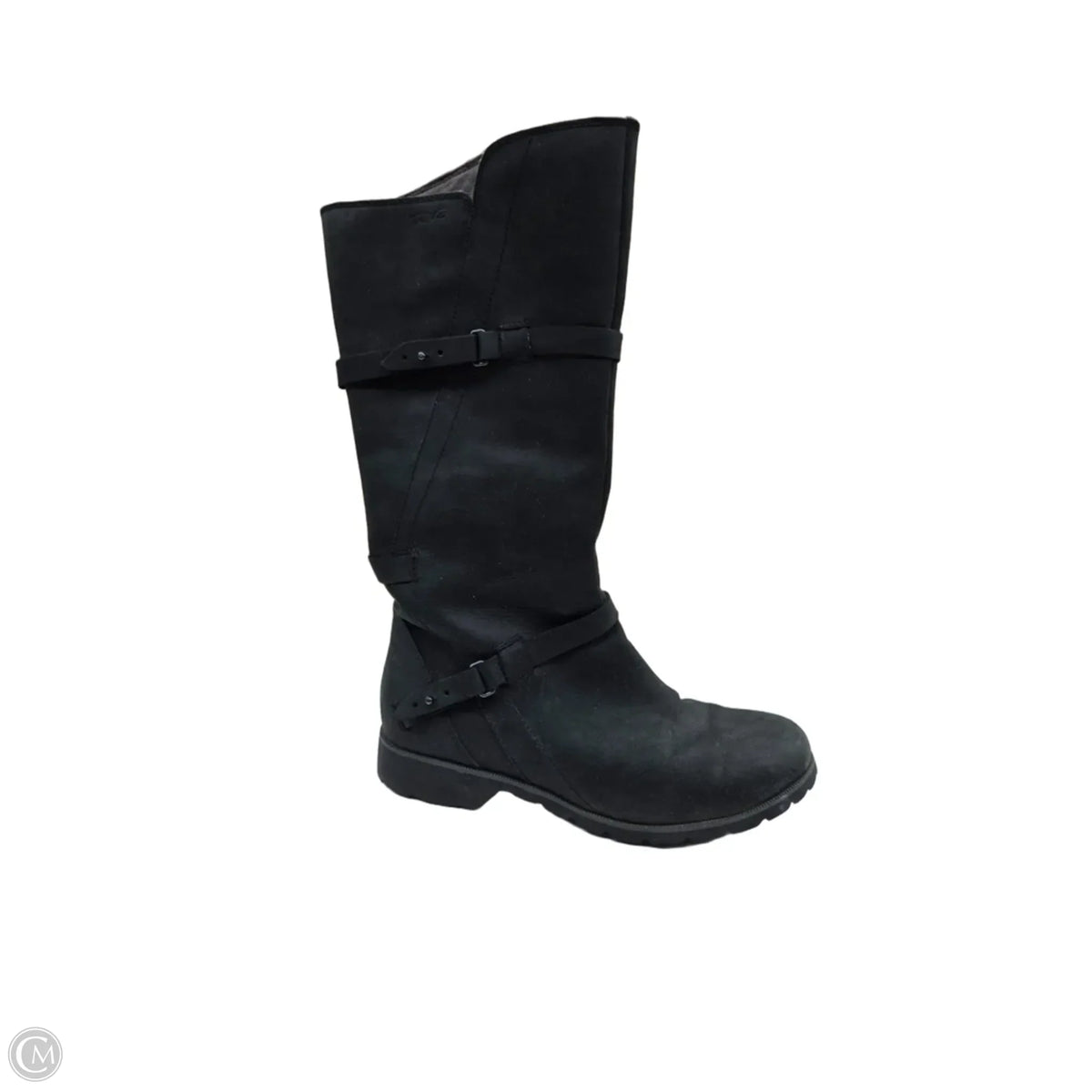 Boots Leather By Teva In Black, Size: 8.5