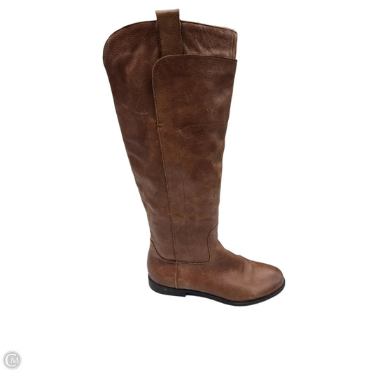 Boots Leather By Mossimo In Brown, Size: 8.5