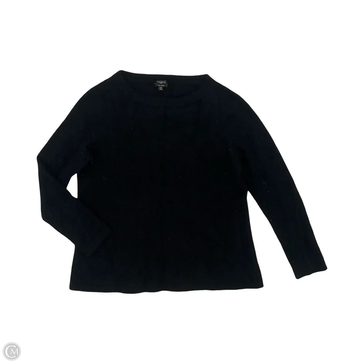 Sweater Cashmere By Talbots In Black, Size: 2x