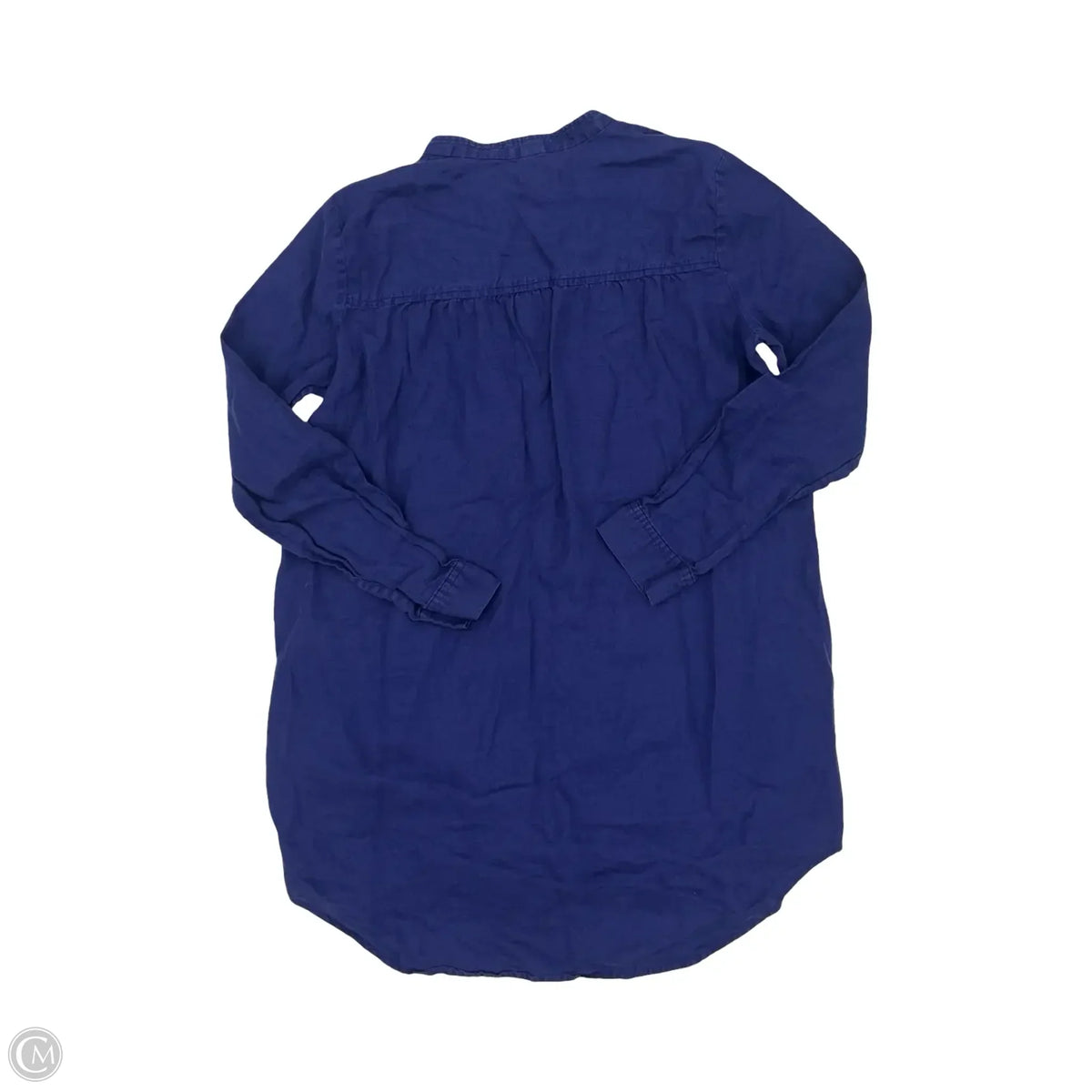 Top Long Sleeve By Eileen Fisher In Blue, Size: S