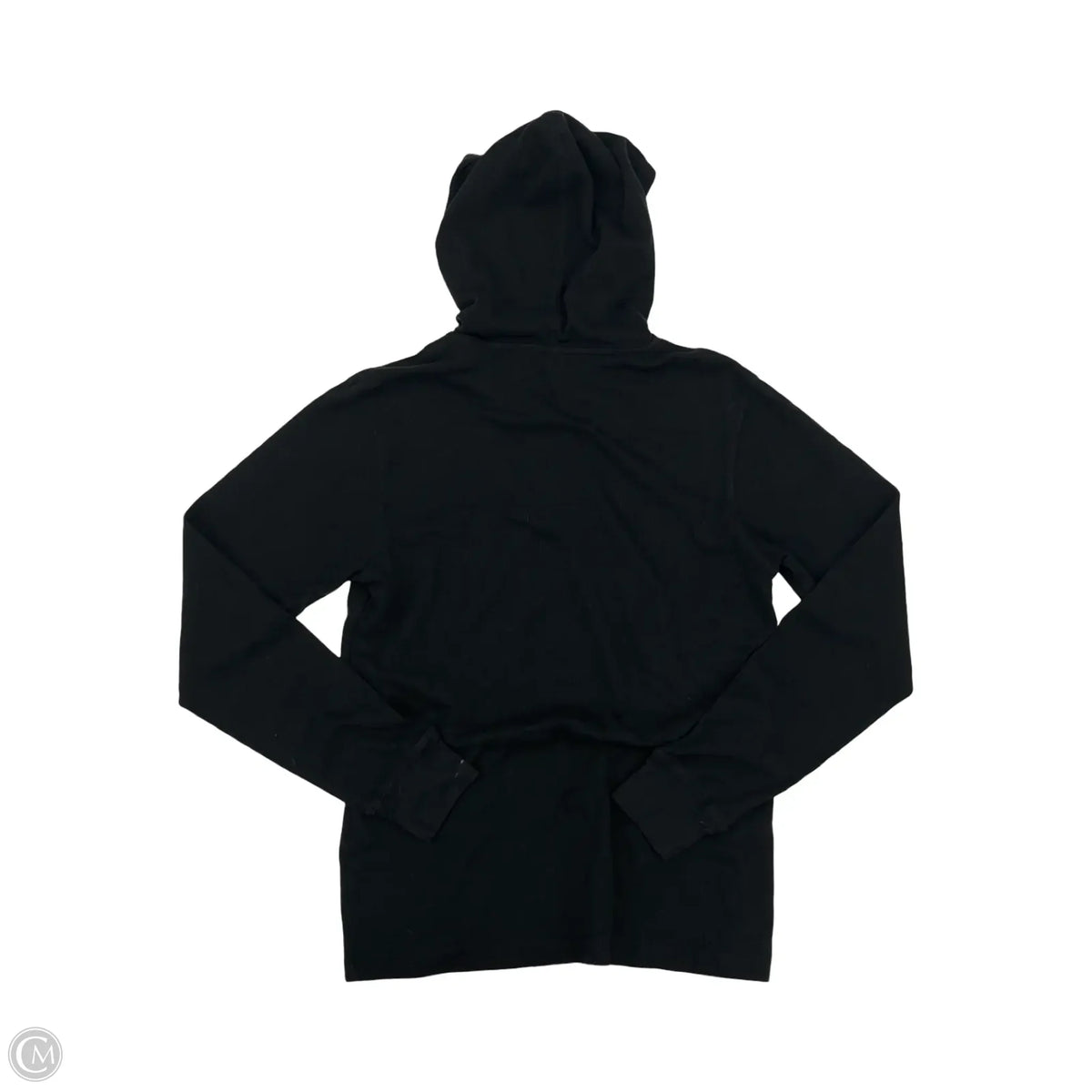 Top Long Sleeve By Canvas In Black, Size: M