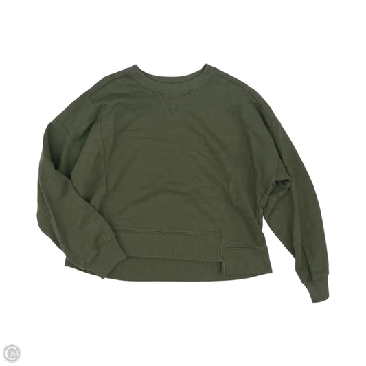 Top Long Sleeve By Time And Tru In Green, Size: M