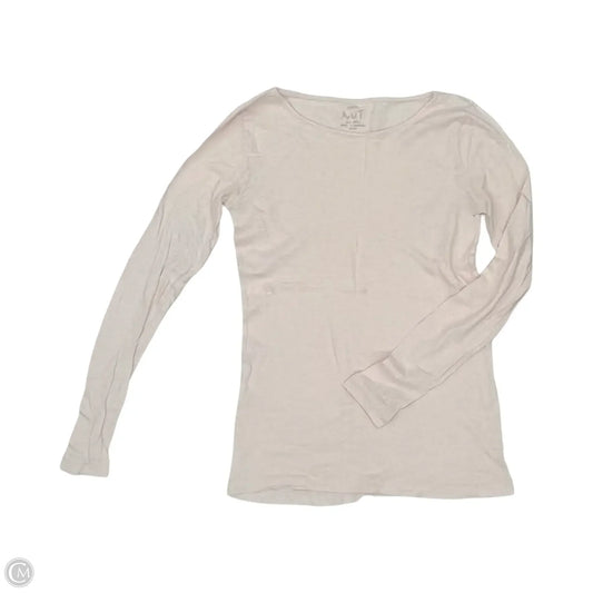 Top Long Sleeve By J. Crew In Pink, Size: S