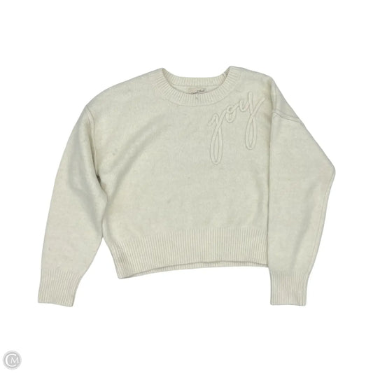 Sweater By Universal Thread In Cream, Size: L