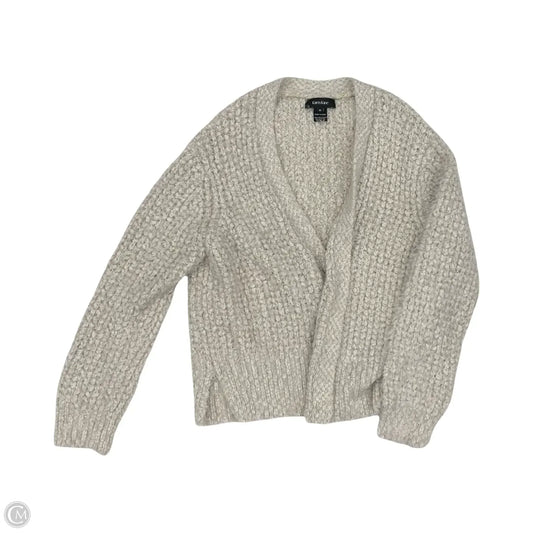 Sweater Cardigan By Karen Kane In Tan, Size: M