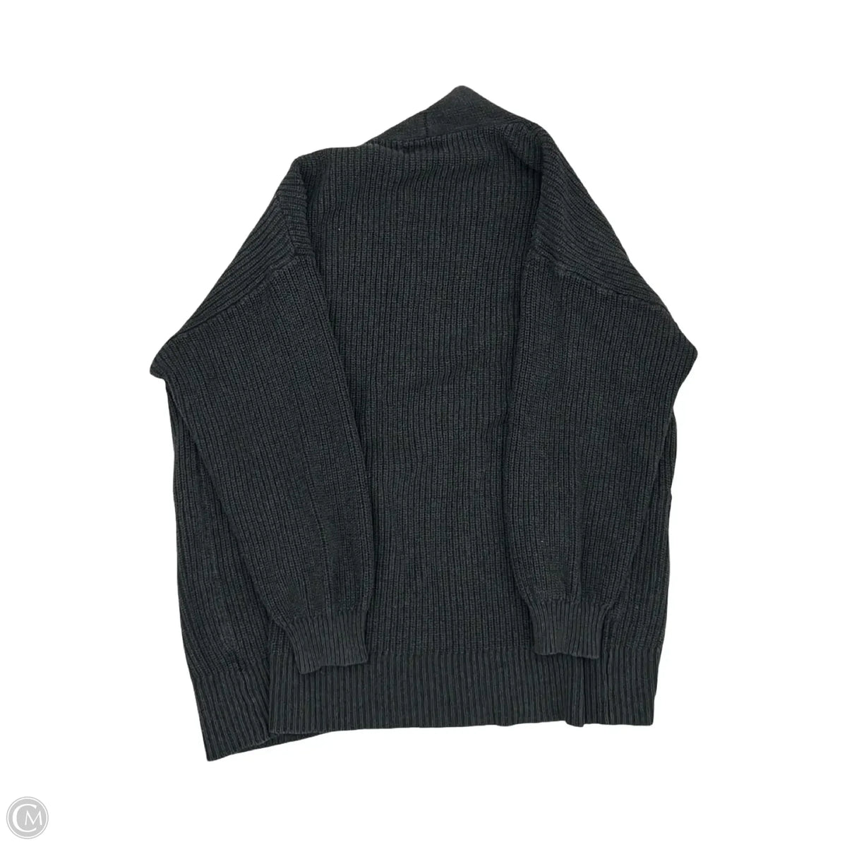 Sweater Cardigan By Universal Thread In Grey, Size: S