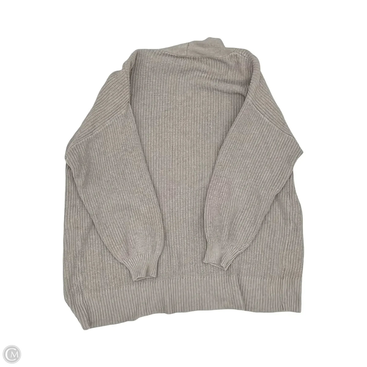 Sweater Cardigan By Universal Thread In Grey, Size: M