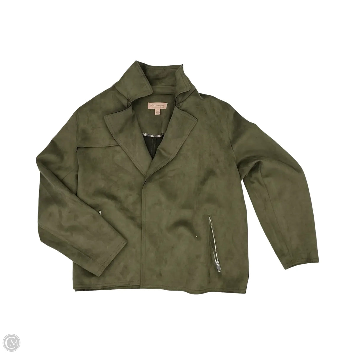 Jacket Other By Philosophy In Green, Size: 1x