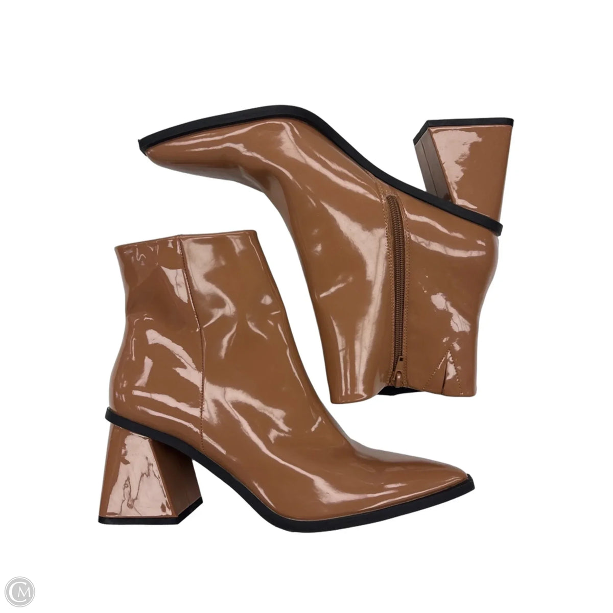 Boots Ankle Heels By Bp In Brown, Size: 11