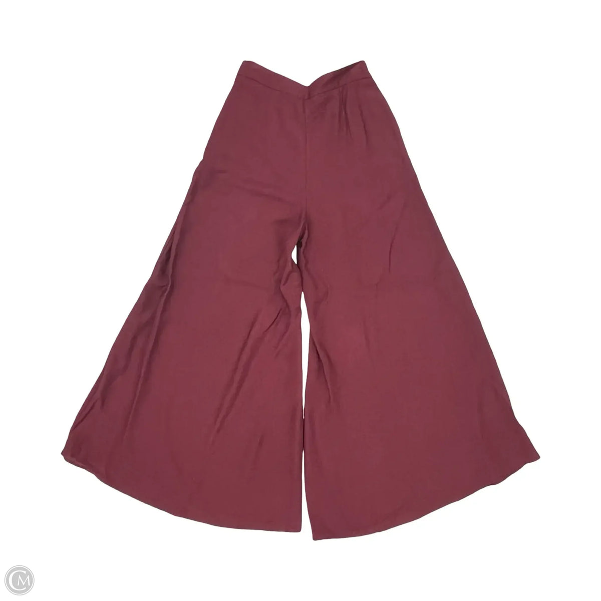 Pants Wide Leg By Cmf In Red, Size: S