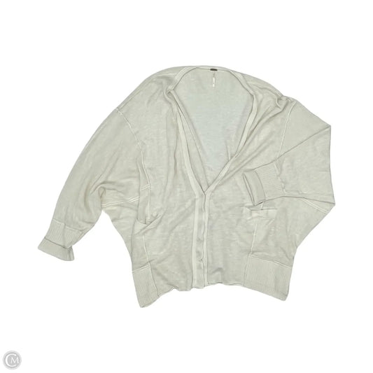 Cardigan By Free People In Cream, Size: L