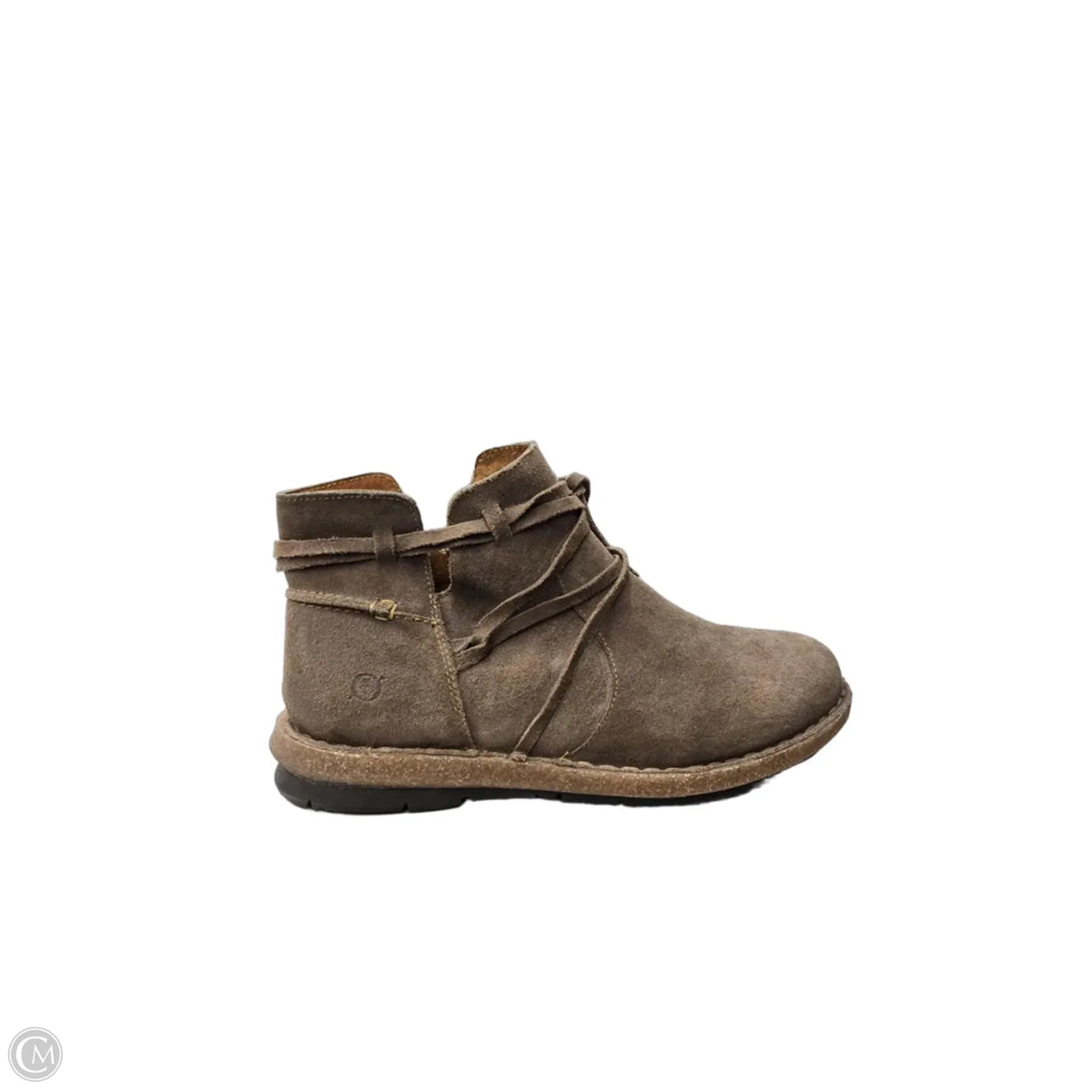 Boots Leather By Born In Brown, Size: 11