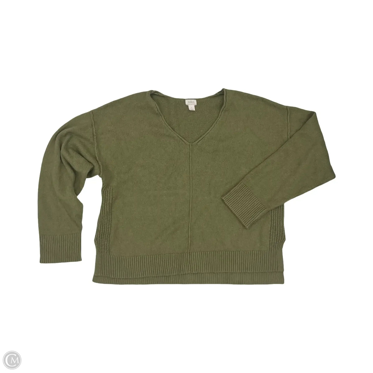 Sweater By Auden In Green, Size: L
