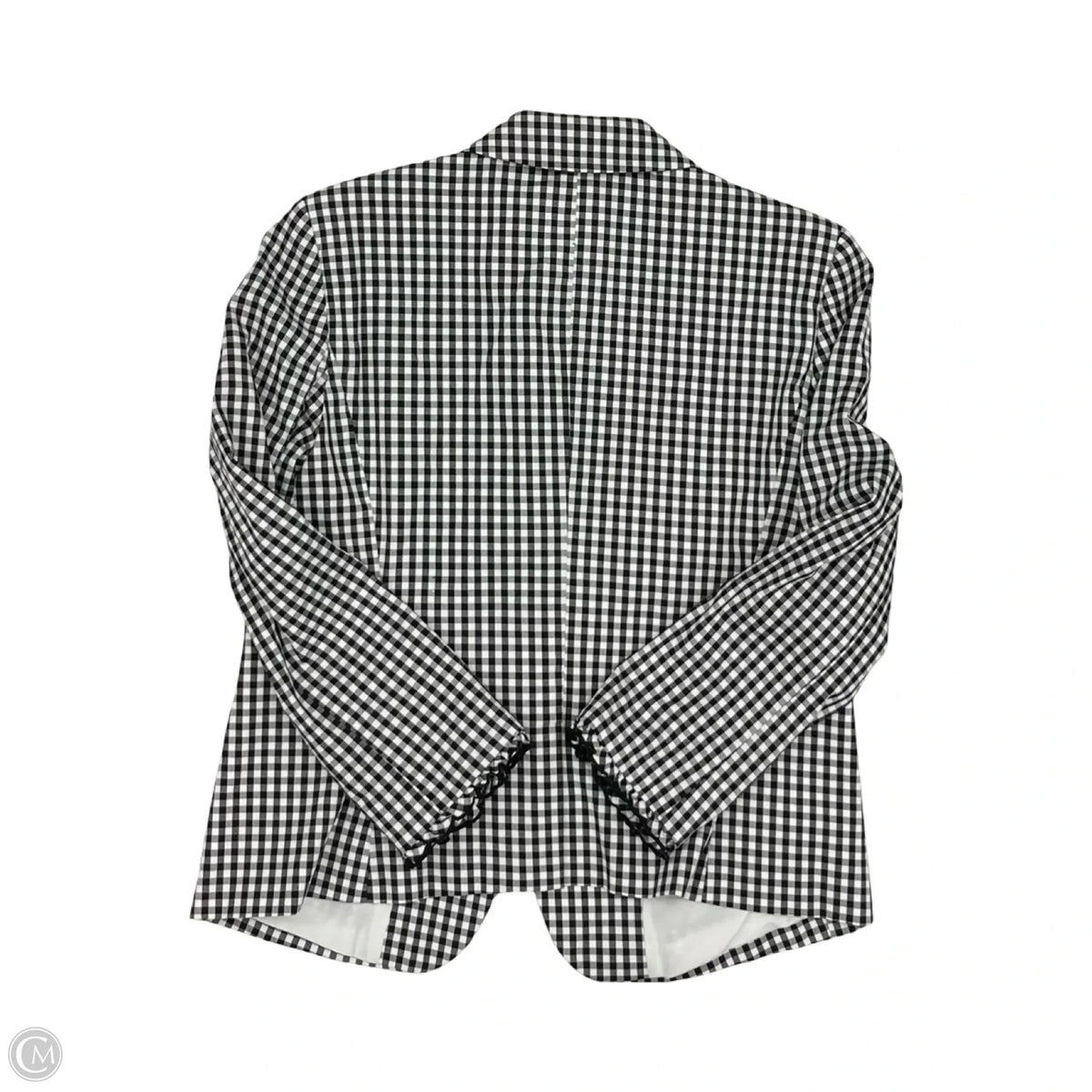 Blazer By Ann Taylor In Black & White, Size: M